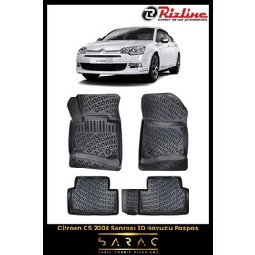 Rizline Citroen C5 2024 Model 3D Havuzlu Paspas