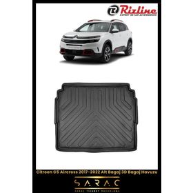 Rizline Citroen C5 Aircross 2017-2022 Alt Kısım 3D Bagaj Havuzu