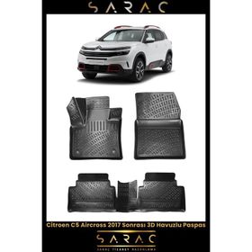 Rizline Citroen C5 Aircross 2018 Model 3D Havuzlu Paspas