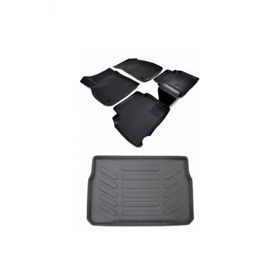 Rizline Citroen C5 Aircross Üst Kısım Bagaj 3D Bagaj Havuzu+ 3D Havuzlu Paspas Seti