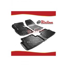 Rizline Citroen C5 Siyah Sedan 2008-2015 Arası 4 Parça 3D Havuzlu Paspas
