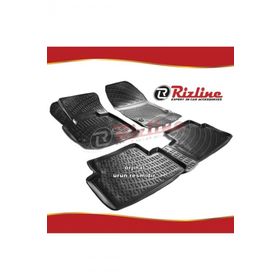Rizline Citroen C5 Siyah Sedan 2008-2015 Arası 4 Parça 3D Havuzlu Paspas