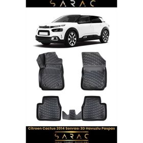 Rizline Citroen Cactus 2015 Model 3D Havuzlu Paspas