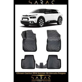 Rizline Citroen Cactus 2020 Model 3D Havuzlu Paspas