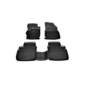 Rizline Citroen Elysee 2012 - 2020 Arası Siyah 3D Havuzlu Paspas