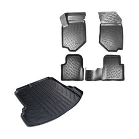 Rizline Citroen Jumpy Siyah 3D Havuzlu Paspas