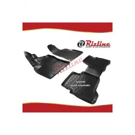 Rizline Citroen Nemo Siyah 2008-2020 Arası 4 Parça 3D Havuzlu Paspas