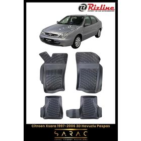 Rizline Citroen Xsara 2004 Model 3D Havuzlu Paspas