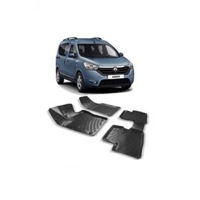 Rizline Dacia Dokker 2012-2015 Dacia Dokker Uyumlu 5 Parça 3D Havuzlu Oto Paspas Seti