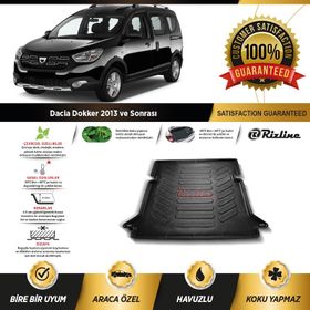 Rizline Dacia Dokker 2013 Sonrası Siyah Bagaj Havuzu Paspası