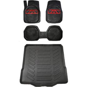 Rizline Dacia Duster 4WD 2011 Araca Özel Üretim Siyah 3D Havuzlu Paspas ve Bagaj Havuzu
