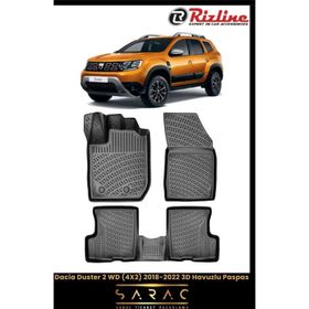 Rizline Dacia Duster 4x2 2018 Model 3D Havuzlu Paspas