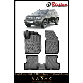 Rizline Dacia Duster 4x2 2023 Model 3D Havuzlu Paspas