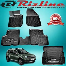 Rizline Dacia Duster 4x4 2010-2017 3D Paspas Bagaj Havuzu