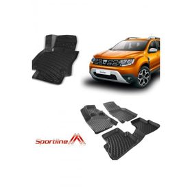 Rizline Dacia Duster 4X4 2017 Sonrası Araca Özel 3D Paspas