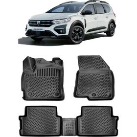 Rizline Dacia Jogger 2022 Sonrası 3D Siyah Havuzlu Paspas