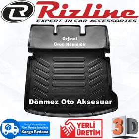 Rizline Dacia Lodgy 2012 Sonrası Siyah Bagaj Havuzu Paspası