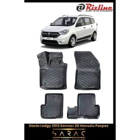 Rizline Dacia Lodgy 2020 Model 3D Havuzlu Paspas