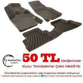 Rizline Dacia Logan 2 Mcv 2012 Sonrası 3d Havuzlu Paspas