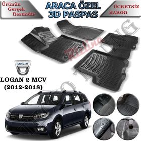 Rizline Dacia Logan MCV 3D Havuzlu Paspas