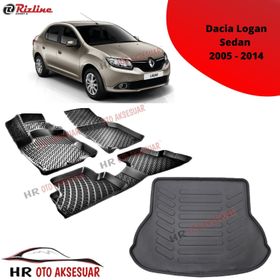 Rizline Dacia Logan Sedan 2005-2014 3D Paspas Bagaj Havuzu