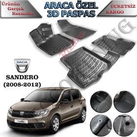 Rizline Dacia Sandero 2008-2012 3D Havuzlu Paspas