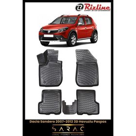 Rizline Dacia Sandero 2009 Model 3D Havuzlu Paspas
