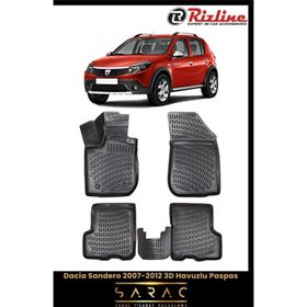 Rizline Dacia Sandero 2011 Model 3D Havuzlu Paspas