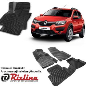 Rizline Dacia Sandero 2012 Sonrası 3D Havuzlu Paspas