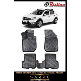Rizline Dacia Sandero 2017 Model 3D Havuzlu Paspas