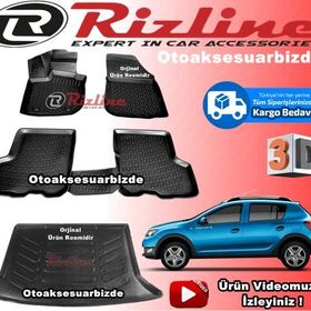 Rizline Dacia Sandero Stepway 3D Bagaj Havuzu