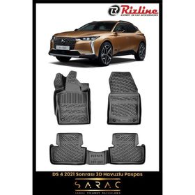 Rizline DS 4 2021 Sonrası 3D Havuzlu Paspas