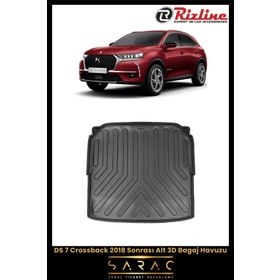 Rizline Ds 7 Crossback 2018 Sonrası 3D Alt Bagaj Havuzu