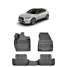 Rizline DS4 2021 Sonrası 3D Siyah Havuzlu Paspas