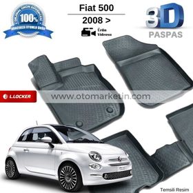 Rizline Fiat 500 3D Havuzlu Paspas