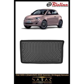 Rizline Fiat 500 Elektrikli 2024 Model 3D Bagaj Havuzu