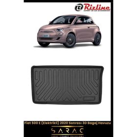 Rizline Fiat 500 Elektrikli 2024 Model 3D Bagaj Havuzu