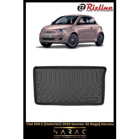 Rizline Fiat 500 Elektrikli 2024 Model 3D Bagaj Havuzu
