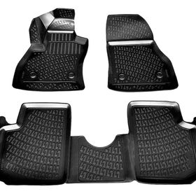Rizline Fiat 500L 2013 - 2017 Arası Siyah 3D Havuzlu Paspas