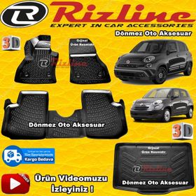 Rizline Fiat 500L 3D Bagaj Havuzu