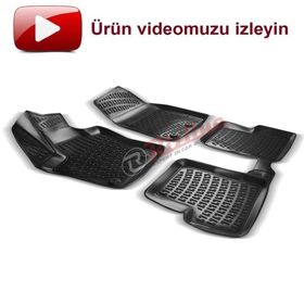 Rizline Fiat 500X 3D Havuzlu Paspas