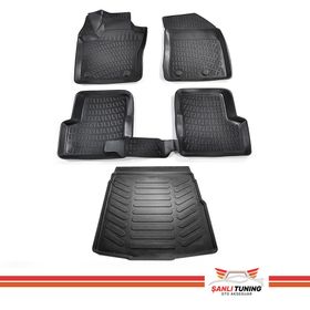 Rizline Fiat 500X 3D Paspas ve Bagaj Havuzu