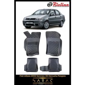 Rizline Fiat Albea 2002 Model 3D Havuzlu Paspas