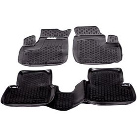 Rizline Fiat Doblo 1 Siyah 2001-2009 Arası 3D Paspas ve Bagaj Havuzu