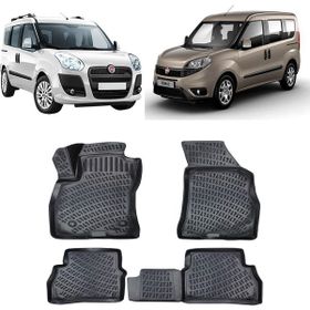 Rizline Fiat Doblo 2010-2022 3D Havuzlu Paspas