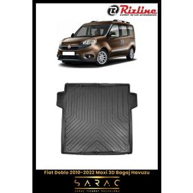 Rizline Fiat Doblo 2010-2022 Maxi 3D Bagaj Havuzu