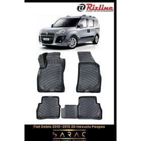 Rizline Fiat Doblo 2012 Model 3D Havuzlu Paspas