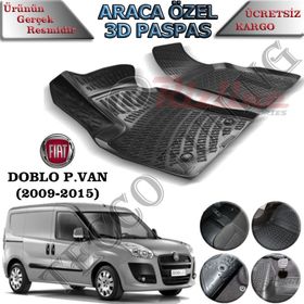 Rizline Fiat Doblo 2015 3d Havuzlu Paspas
