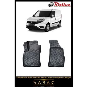 Rizline Fiat Doblo 2020 Model 3D Havuzlu Paspas