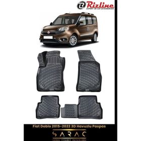 Rizline Fiat Doblo 2021 Model 3D Havuzlu Paspas
